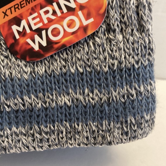 Merino Wool Blend Socks Xtreme Thermal Warm Cold Weather Boot Socks Grey - Picture 7 of 16